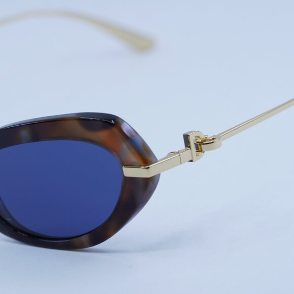 Dolce & Gabbana DG4473 344380 Sunglasses Havana Frame, Blue Lenses -Lowest Price main image 6